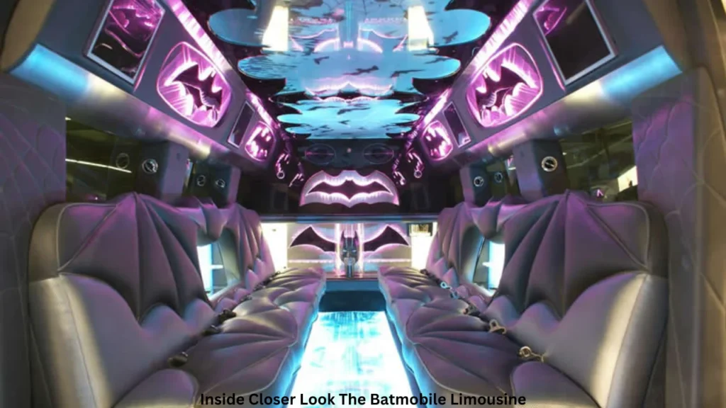 Inside  Closer Look The Batmobile Limousine